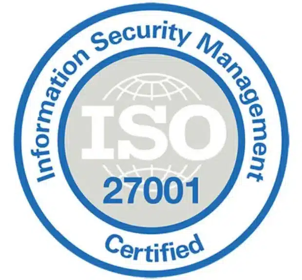 ISO 27001 Certified